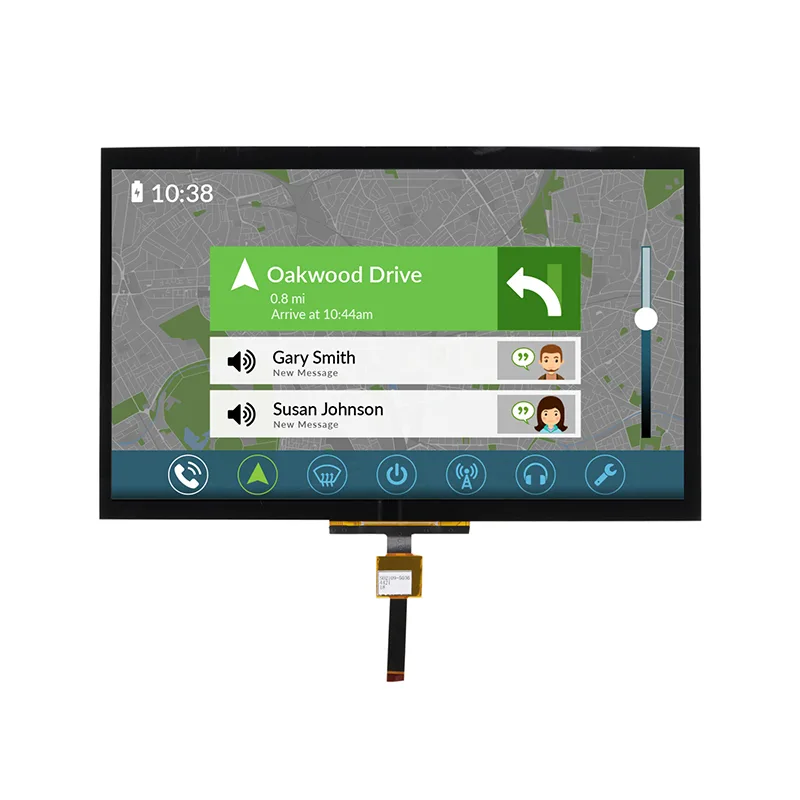 10.1 дюймдік өнеркәсіптік PCAP сенсорлық экран модулі