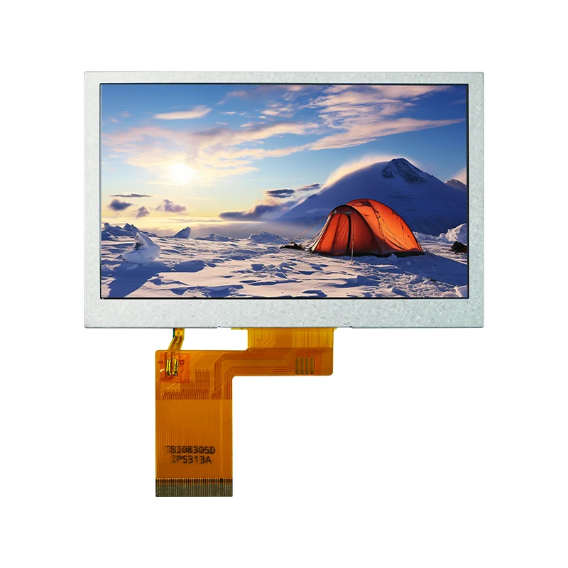 4.3 '24 биттік трансмиссивті түсті TFT LCD дисплей модулі